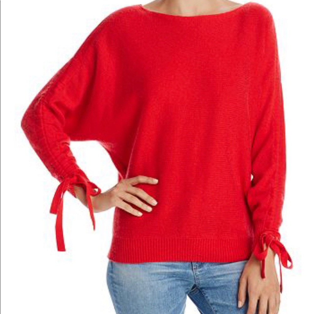 Joie ruched sleeve sweater